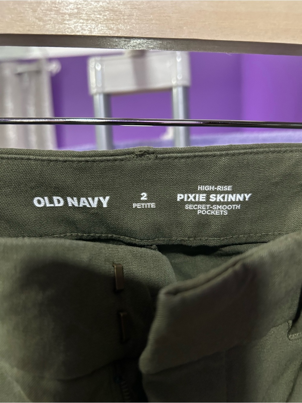 Lot of 7 Old Navy Women’s High Rise Pixie Skinny Size 2 Petite - Picture 12 of 16